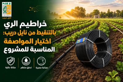 اختيار خراطيم الري بالتنقيط